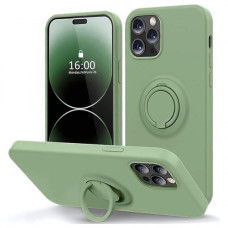 Силиконов кейс bSmart Finger Grip, За iPhone 16 Pro Max (6.9), Ментов Силиконов кейс bSmart Finger Grip, За iPhone 16 Pro Max (6.9), Ментов