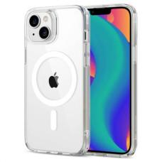 Силиконов кейс bSmart Magsafe 1.5mm, За iPhone 13 (6.1), Прозрачен
