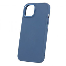 Силиконов кейс bSmart Silicone Satin Case, За iPhone 14 Plus (6.7), Тъмносин