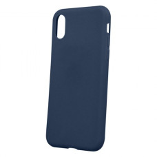 Силиконов кейс iPaky матиран, За iPhone 14 (6.1), Тъмносин