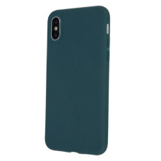 Силиконов кейс iPaky матиран, За iPhone 14 Pro Max (6.7), Тъмнозелен