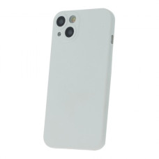 Силиконов кейс iPaky матиран, За iPhone 14 Plus (6.7), Бял