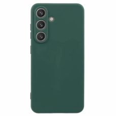Силиконов кейс iPaky матиран, За Samsung Galaxy A56, Тъмнозелен