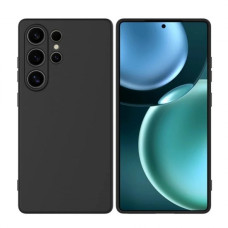 Силиконов кейс iPaky матиран, За Samsung Galaxy S25 Ultra, Черен Силиконов кейс iPaky матиран, За Samsung Galaxy S25 Ultra, Черен