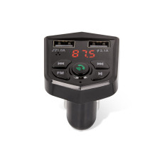 FM Трансмитер за кола Maxlife MXFT-02 с блутут, Черен FM Трансмитер за кола Maxlife MXFT-02 с блутут, Черен