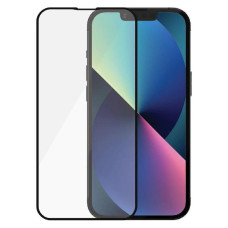 Стъклен протектор за дисплей MBX 5D с цяло лепило, За iPhone 14 Pro (6.1), Черен