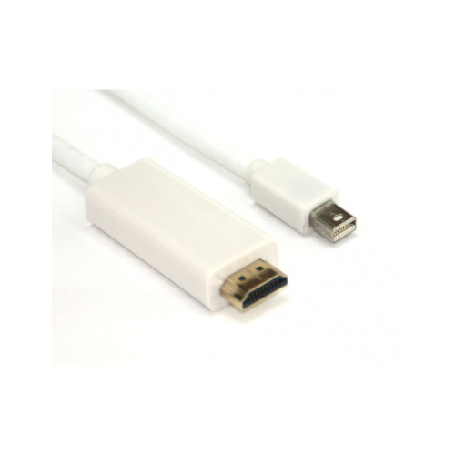 Кабел VCom, CG615L, Mini DisplayPort мъжко – HDMI мъжко, 1.8 m, Черен