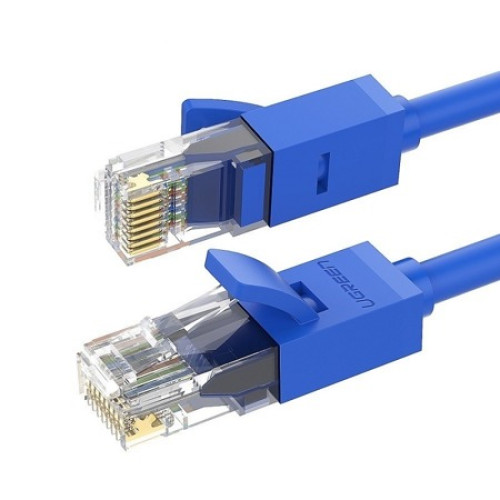 Мрежов кабел Ugreen NW102 11204 RJ45 Cat 6 UTP 1000 Mb/s 5м - син