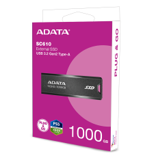 ADATA EXT SSD SC610 1000GB RED ADATA EXT SSD SC610 1000GB RED