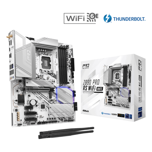 ASROCK Z890 PRO RS WIFI WHITE ASROCK Z890 PRO RS WIFI WHITE