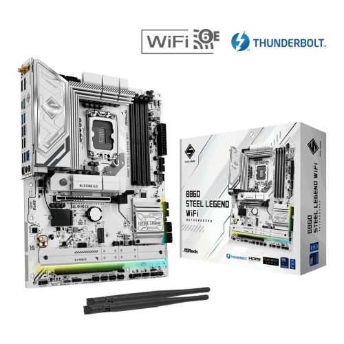 ASROCK B860 STEEL LEGEND WIFI ASROCK B860 STEEL LEGEND WIFI